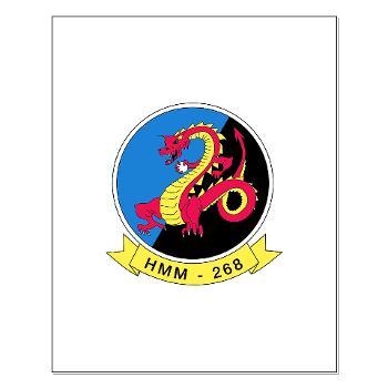 MMHS268 - M01 - 02 - Marine Medium Helicopter Squadron 268 - Small Poster